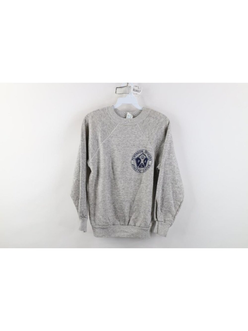 Vtg 80s 90s Champion Womens S Pentagon Officers Athletic Center Sweatshirt USA
